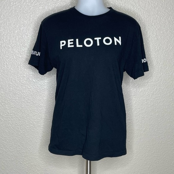Peloton Tops - Peloton Tops |‎ Peloton | Century Tshirt | Color: Black/White